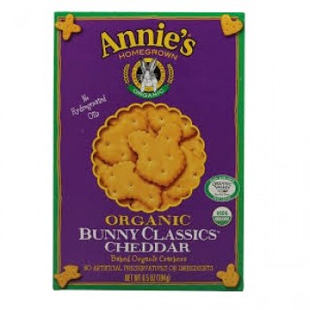 Annie's Homegrown Cheddar Bunny Classic Cracker (12x6.5 Oz)