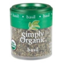 Simply Organic Mini Basil C/S (6x.18 Oz)