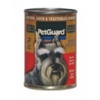 Pet Guard Senior Dog Chicken Liver vegetable (12x14 Oz)