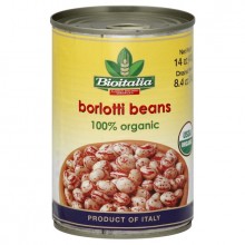 Bioitalia Borlotti Beans (12x14OZ )