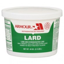 Armour Lard Tubs (12x2.5LB )