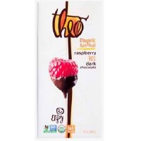 Theo Chocolate Raspberry, Dark Chocolate 70% (12x3 OZ)