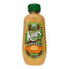 Koops Organic Spicy Brown Mustard (12x12 OZ)