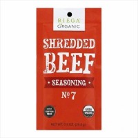 Riega Foods Shredded Beef Seasoning  (8X0.9 OZ)