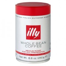 illy Medium Roast Whole Bean Coffee (6x8.8 OZ)