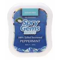 Spry Gems Peppermint Mints (6x40 Ct)