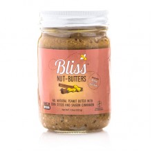 Bliss Cinnamon Chia Seed Peanut Butter (6x12 OZ)