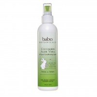Babo Botanicals Conditioning Spray - Swim and Sport Detangling Cucumber Aloe Vera - 6 oz