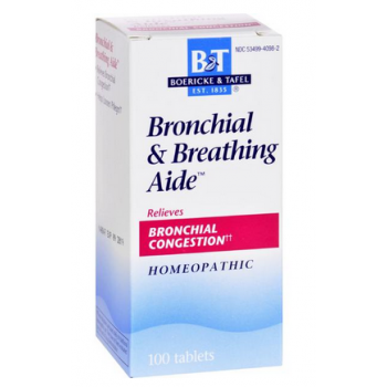 Boericke and Tafel Bronchitis and Asthma Aide - 100 Tablets