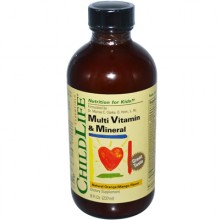 Childlife Multi Vitamin and Mineral Natural Orange Mango - 8 fl oz