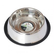 Iconic Pet Stainless Steel Non-Skid Pet Bowl for Dog or Cat - 24oz - 3 cup