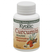Kyolic Aged Garlic Extract Curcumin Healthy Inflammation Response - 50 Capsules
