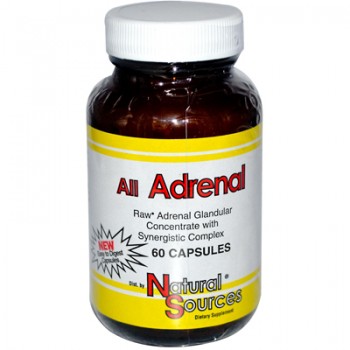 Natural Sources All Adrenal - 60 Capsules