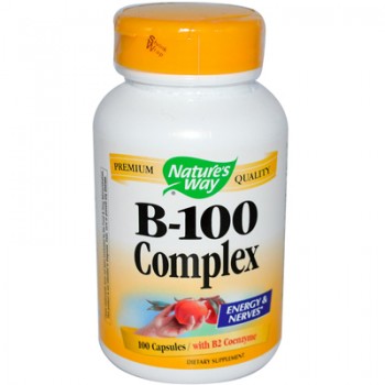 Nature's Way Vitamin B-100 Complex - 100 Capsules