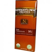 Newman's Own Organics Dark Chocolate Bar (12x3.25Oz)
