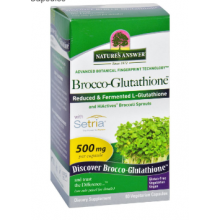 Natures Answer Brocco Glutathione 60 Vege Capsules