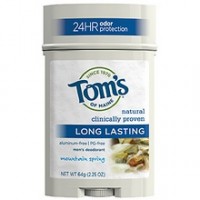 Tom's Of Maine Long Lasting Stick Mountain Spring Scent (6x2.25 Oz)