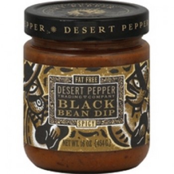 Desert Pepper Spicy Black Bean Dip (6x16 Oz)